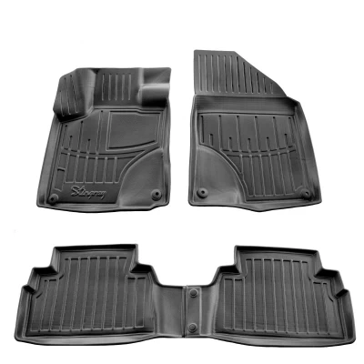 Polyurethane floor mats for Geely Coolray 2020- with raised edges, 4 pcs Stingray 5025024
