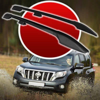 Relingi dachowe HAVOC do Toyota Land Cruiser Prado 150 2013–2018, czarne