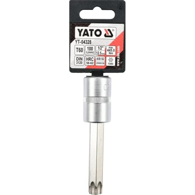 Nasadka przedłużona 1/2 z bitem Torx T60 Yato YT-04328
