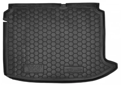 Boot mat for Peugeot 308 HB 2008-2013, 111345 Avto-Gumm Boot mat for Peugeot 308 HB 2008-2013, 111345 Avto-Gumm