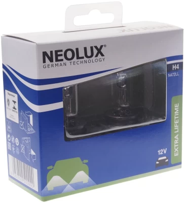 Żarówka samochodowa H1 Extra Light 12V 55W P14,5s (zestaw 2 szt.)