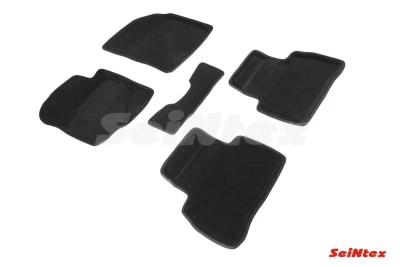 Dywaniki tekstylne do Suzuki Vitara 2015-, czarne, 5 szt., Seintex, 86296
