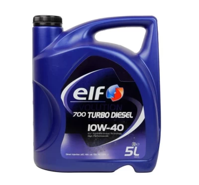 Olej silnikowy Elf Evolution 700 Turbo Diesel 10W-40, 5 L Elf 203700 Olej silnikowy Elf Evolution 700 Turbo Diesel 10W-40, 5 L Elf 203700