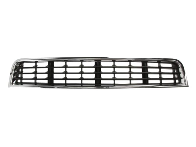 Kratka zderzaka Audi A4 2001-2004, środkowa, z chromowaną listwą, AVTM, 8E080764701C, 0019 994 Kratka zderzaka Audi A4 2001-2004, środkowa, z chromowaną listwą, AVTM, 8E080764701C, 0019 994
