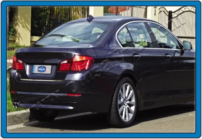 Chromowana listwa klapy bagażnika BMW 5 F10 SD 2010-, OmsaLine, 1218052