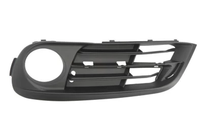 Left bumper grille BMW 5-Series F10 2013-2016, with fog light opening, AVTM, 51117331729, 1420 917