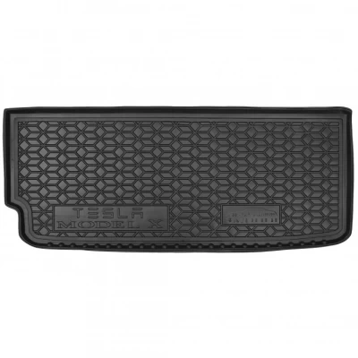 Polyurethane rear Boot mat Tesla Model X, 7 seats small, Avto-Gumm 111857