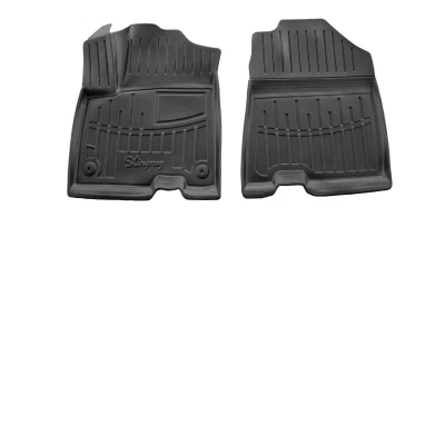 Polyurethane floor mats for Kia Niro EV (DE) 2018-2022 with raised edges, 2 pcs Stingray 5010142