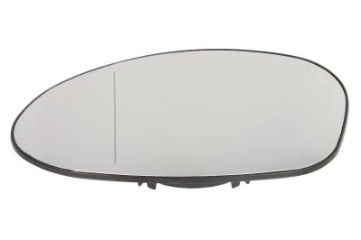 Wkład lusterka lewy BMW 1-Series E87 2003-2010/1-Series E81 2006-2010/3-Series E90/E91 2004-2008, asferyczny, podgrzewany, niebieskie szkło, AVTM, 5516745267, 186411541