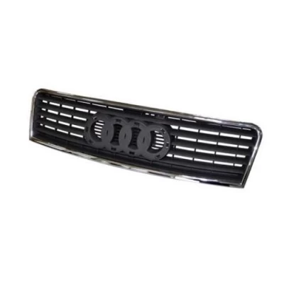 Radiator grille Audi A6 2001-2005, chrome-plated frame, AVTM, 180014999