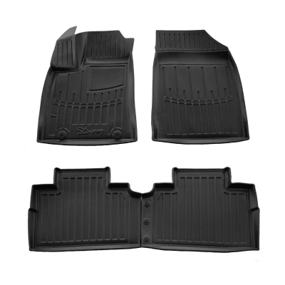 Polyurethane floor mats for BYD Seagull 2023- with raised edges, 4 pcs Stingray 5068074