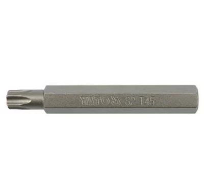 Bit płaski długość 75 mm trzpień 10 mm S2 2 szt. Yato YT-0409