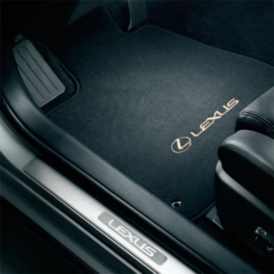 Oryginalne dywaniki do Lexus GS350 2005-2009, tekstylny, szare, 4 szt., PT208-30058-31