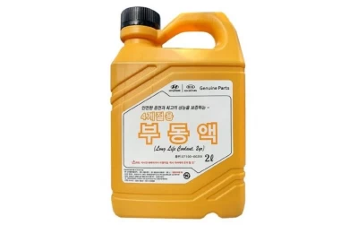 Płyn niezamarzający Mobis Long Life Coolant, G12+, czerwony, 2 L HYUNDAI/KIA 710000201