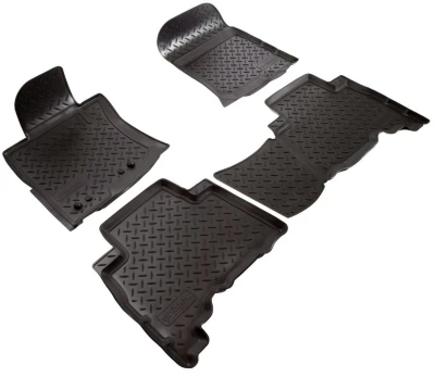 Dywaniki poliuretanowe do Toyota Land Cruiser Prado 150 2010-, 5 miejsc, Norplast, NPL-Po-88-52
