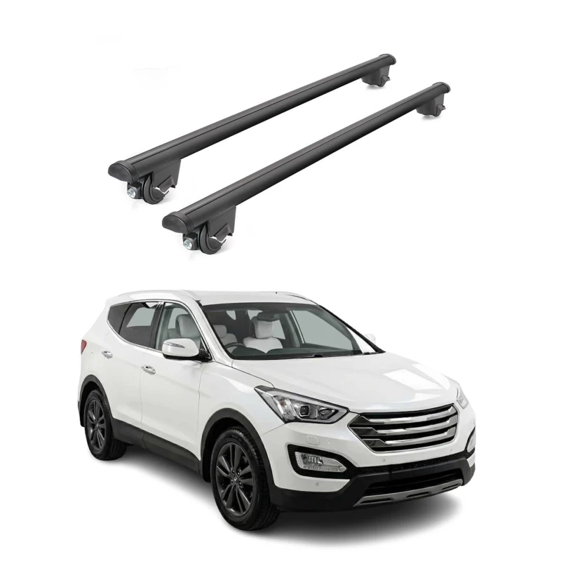 Поперечки HAVOC на рейлінги Hyundai Santa Fe DM 2012–2019