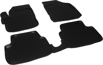 Polyurethane floor mats for Chevrolet Spark 2005-, L.Locker, 207050201