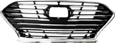 Atrapa chłodnicy Hyundai Sonata LF 2017-2019, z wyłączeniem sport, do tablicy rejestracyjnej EUR, AVTM, 183253990