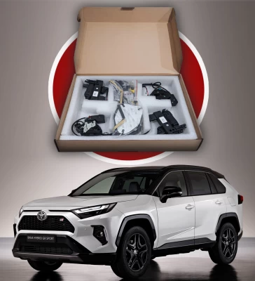 Zestaw domykania drzwi do Toyota Rav-4 2019–2023