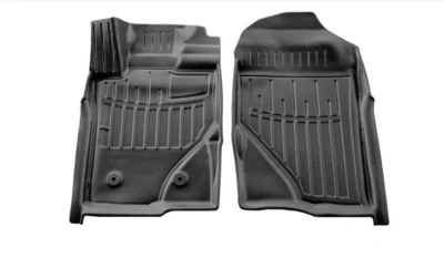 Polyurethane floor mats for Ford Ranger P703 2022-, with raised edges, 2 pcs, Stingray, 5007242