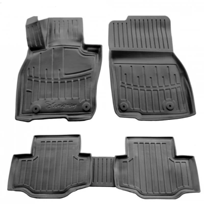 Polyurethane floor mats for Mazda CX-90 KK 2023-, with raised edges, 5 pcs, Stingray, 5011225 Polyurethane floor mats for Mazda CX-90 KK 2023-, with raised edges, 5 pcs, Stingray, 5011225