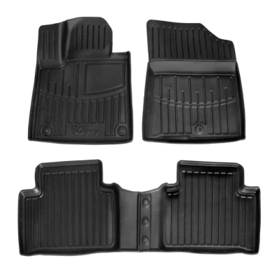 Polyurethane floor mats for KIA Sorento MQ4 2020- with raised edges, 4 pcs Stingray 5010194