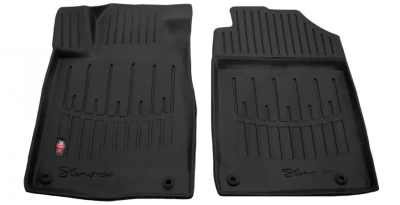 Polyurethane floor mats for Honda CR-V 2012-2016, with raised edges, 2 pcs, Stingray, 5008022