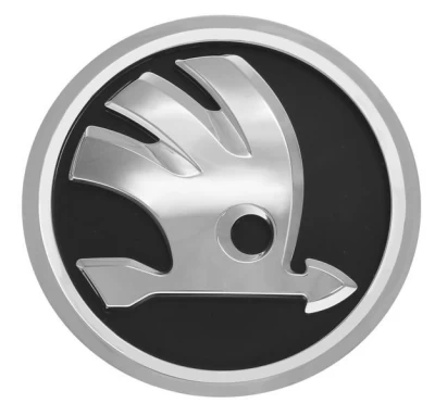 Emblemat grilla Skoda Octavia A5 2004-2012/Superb 2001-2008/Fabia/Roomster 2007-2014/Yeti 2010-2013, 5J0853621AUL