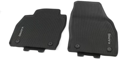 Original floor mats for Skoda Kamiq 2019-, front, 2 pcs, VAG, 658061502