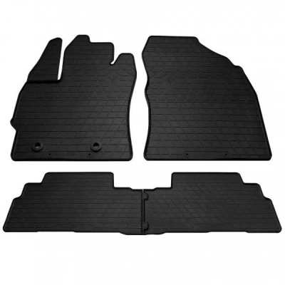 Floor mats for Toyota Verso R20 2009-2018, with plastic clips TL, 4 pcs, Stingray, 1022494