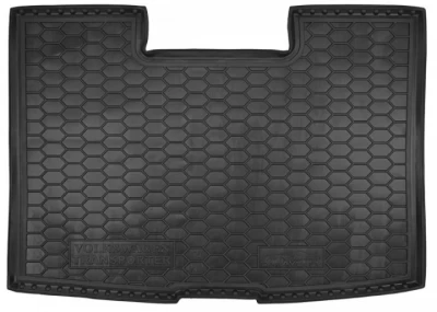 Poliuretanowa mata do bagażnika Volkswagen T5 Caravelle 2010-, wariant krótki, z nagrzewnicą, 111584 Avto-Gumm