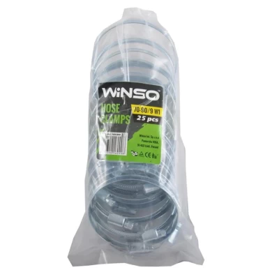Metalowa opaska zaciskowa 70-90/W1, 9×0,67 mm Winso 160900