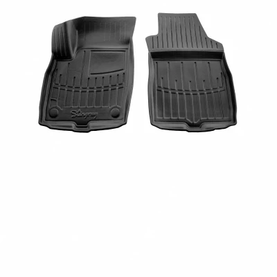 Polyurethane floor mats for Fiat Panda 2 169 2003-2012 with raised edges, 2 pcs Stingray 5006082