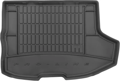 Mata do bagażnika Mitsubishi Lancer HB 2007-2017, z subwooferem, z dojazdowym kołem zapasowym, górny poziom, Frogum FG TM406216