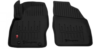 Polyurethane floor mats for Ford Focus 2 2004-2011, with raised edges, 2 pcs, Stingray, 5007032