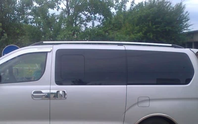 Relingi dachowe do Peugeot Expert / Citroen Jumpy / Fiat Scudo 07 - krótki rozstaw osi / chrom / Abs DDTS DDCNR231