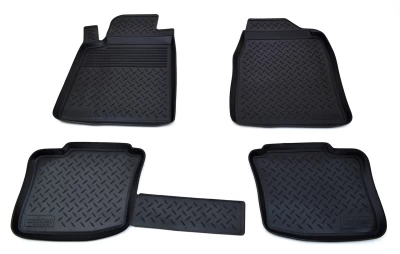 Polyurethane floor mats for gas Volga Siber 2008-, Norplast, NPL-Po-23-81 Polyurethane floor mats for gas Volga Siber 2008-, Norplast, NPL-Po-23-81