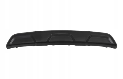 Nakładka tylnego zderzaka Hyundai Santa Fe 3 2012-2016 dolna, dwa wydechy, czarna, do lakierowania, AVTM, 86665B8000, 183237953