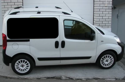 Relingi dachowe do Fiat Fiorino / Qubo / Peugeot Bipper / Citroen Nemo 08- / chrom / Abs DDTS DDCNR18