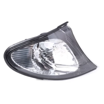 Kierunkowskaz prawy BMW 3-Series (E46) 2001-2005, czarny wkład, bez oprawki żarówki, Depo, 444-1511R-UE2
