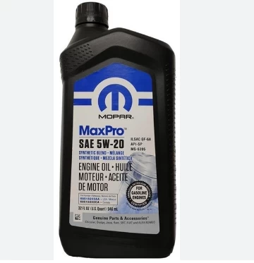 Olej silnikowy Chrysler Mopar MaxPro 5W-20 0.946l Chrysler 68518202AA