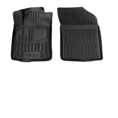 Polyurethane floor mats for Citroen C3 2009–2016 with raised edges, 2 pcs Stingray 5003122