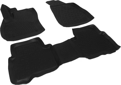 Polyurethane floor mats for Fiat Fiorino 3 2007-, L.Locker, 215100101
