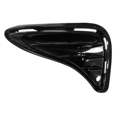 Kratka zderzaka prawa Toyota Corolla 2016-2019, USA, bez otworu na światło przeciwmgielne, czarny połysk, AVTM, 8148102410, 187064912