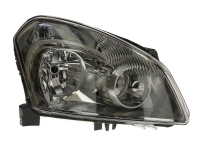 Reflektor przedni Nissan Qashqai/Qashqai+2 (J10/JJ10) 2006-2010 H7/H7, regulacja elektryczna, Depo, 215-11B8R-LD-EM
