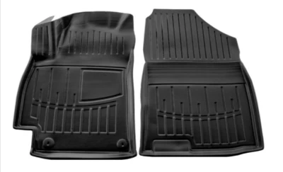 Polyurethane floor mats for Hyundai Elantra CN7 2020-, with raised edges, 2 pcs, Stingray, 5009332 Polyurethane floor mats for Hyundai Elantra CN7 2020-, with raised edges, 2 pcs, Stingray, 5009332