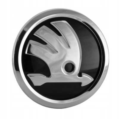 Emblemat grilla Skoda Superb 2008-/Fabia 2014-/Octavia A7 2013-/Rapid 2012-, 90 mm, 3V0853621A FOD