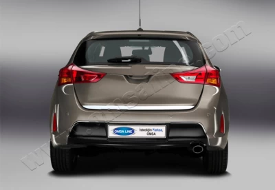Chromowana listwa klapy bagażnika Toyota Auris 2012-, OmsaLine, 7017052