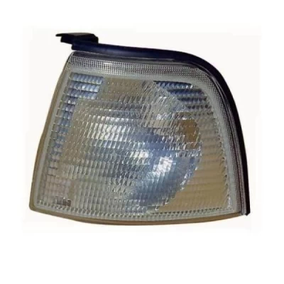 Kierunkowskaz prawy Audi 80 1991-1996, przy reflektorze, biały - żarówka, Depo, 441-1505R-UE-C