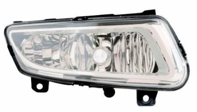 Right fog light Volkswagen Polo HB 2009-2017, Depo, 441-2040R-UEN